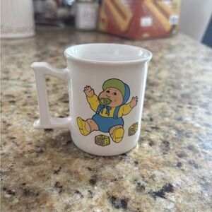 Vintage Cabbage Patch Kids 80s mug